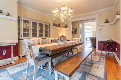 Exquisite riverfront custom home, located in the highly sought on Sound Golf Links at Albemarle Plantation in North Carolina - for sale on GolfHomes.com, golf home, golf lot