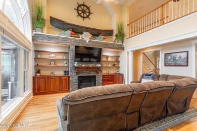 Exquisite riverfront custom home, located in the highly sought on Sound Golf Links at Albemarle Plantation in North Carolina - for sale on GolfHomes.com, golf home, golf lot