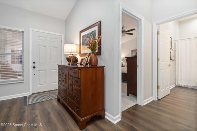 Welcome to this beautifully maintained END UNIT single-family on Suntree Country Club in Florida - for sale on GolfHomes.com, golf home, golf lot