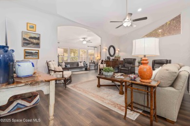 Welcome to this beautifully maintained END UNIT single-family on Suntree Country Club in Florida - for sale on GolfHomes.com, golf home, golf lot