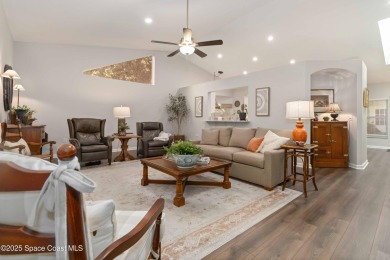 Welcome to this beautifully maintained END UNIT single-family on Suntree Country Club in Florida - for sale on GolfHomes.com, golf home, golf lot
