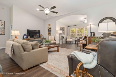 Welcome to this beautifully maintained END UNIT single-family on Suntree Country Club in Florida - for sale on GolfHomes.com, golf home, golf lot