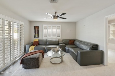 Expanded, custom 3BR, 2BA Macayo model on an enormous cul-de-sac on Sun Lakes Country Club in Arizona - for sale on GolfHomes.com, golf home, golf lot