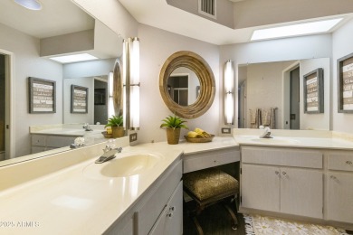 Expanded, custom 3BR, 2BA Macayo model on an enormous cul-de-sac on Sun Lakes Country Club in Arizona - for sale on GolfHomes.com, golf home, golf lot