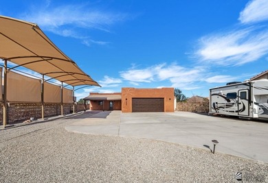 If desert living, open space, and room for your RVs and toys are on Las Barrancas Golf Course in Arizona - for sale on GolfHomes.com, golf home, golf lot