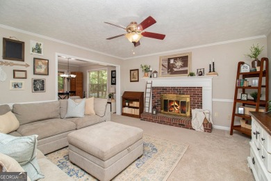 Welcome home to this spacious and well-maintained 4-bedroom, 2 on Braelinn Golf Club in Georgia - for sale on GolfHomes.com, golf home, golf lot