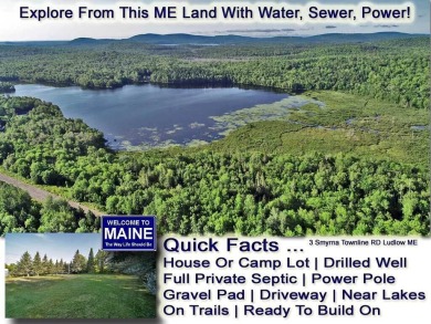 Land To Set Your Travel Trailer, RV Or For A Maine Cabin. This on Houlton Community Golf Club in Maine - for sale on GolfHomes.com, golf home, golf lot