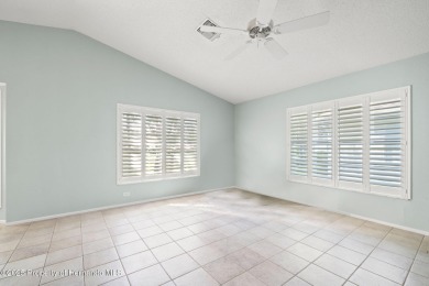Experience resort-style living in the highly sought-after Timber on Timber Pines Golf Course in Florida - for sale on GolfHomes.com, golf home, golf lot