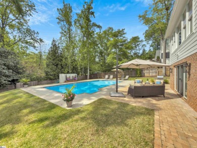 Nestled in the highly desirable Augusta Road community, this on Greenville Country Club in South Carolina - for sale on GolfHomes.com, golf home, golf lot