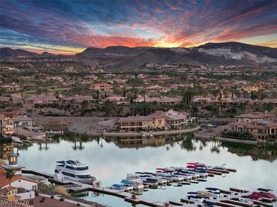 Located in prestigious SouthShore of Lake Las Vegas, this on South Shore At Lake Las Vegas in Nevada - for sale on GolfHomes.com, golf home, golf lot
