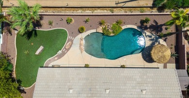 Perfectly positioned on a premium golf course lot, this stunning on Desert Hills Golf Course in Arizona - for sale on GolfHomes.com, golf home, golf lot