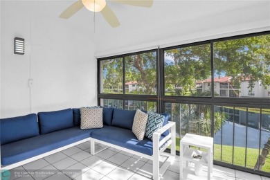FURNISHED LAKEFRONT CORNER UNIT CONDO in the desirable Cypresses on Boca Lago Golf and Country Club in Florida - for sale on GolfHomes.com, golf home, golf lot