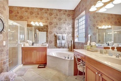 The picture frame pool enclosure is ideal as this home has one on Palmira Golf and Country Club in Florida - for sale on GolfHomes.com, golf home, golf lot