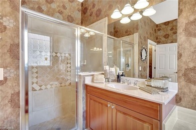 The picture frame pool enclosure is ideal as this home has one on Palmira Golf and Country Club in Florida - for sale on GolfHomes.com, golf home, golf lot