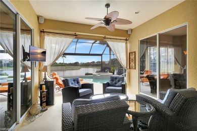The picture frame pool enclosure is ideal as this home has one on Palmira Golf and Country Club in Florida - for sale on GolfHomes.com, golf home, golf lot