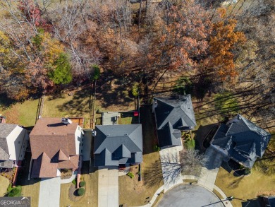 As you approach this beautiful 2-story home, nestled adjacent to on The Frog Golf Club in Georgia - for sale on GolfHomes.com, golf home, golf lot