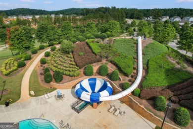 As you approach this beautiful 2-story home, nestled adjacent to on The Frog Golf Club in Georgia - for sale on GolfHomes.com, golf home, golf lot