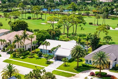 This serene house is situated on a picturesque golf course on Delaire Golf and Country Club in Florida - for sale on GolfHomes.com, golf home, golf lot