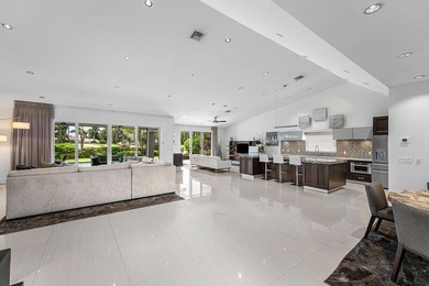 This serene house is situated on a picturesque golf course on Delaire Golf and Country Club in Florida - for sale on GolfHomes.com, golf home, golf lot