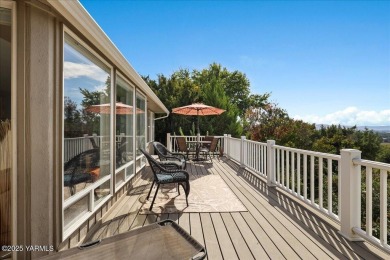 MILLION DOLLAR VIEWS of Mt. Rainier, Mt. Adams and downtown on The Yakima Country Club in Washington - for sale on GolfHomes.com, golf home, golf lot