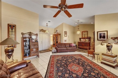 Charming single story home in the resort-style 55+ community of on Highland Falls Golf Club in Nevada - for sale on GolfHomes.com, golf home, golf lot