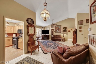 Charming single story home in the resort-style 55+ community of on Highland Falls Golf Club in Nevada - for sale on GolfHomes.com, golf home, golf lot