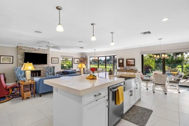 Beautiful lake & golf views in this beautifully updated on Quail Ridge Golf Course and Country Club in Florida - for sale on GolfHomes.com, golf home, golf lot