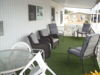 This well-maintained Double wide manufactured home 2-bedroom 1 & on The Club At Shenandoah Springs in California - for sale on GolfHomes.com, golf home, golf lot