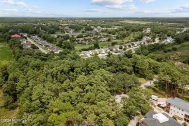 Easy to picture your dream home on this gorgeous, sprawling .93 on South Harbour Golf Links in North Carolina - for sale on GolfHomes.com, golf home, golf lot