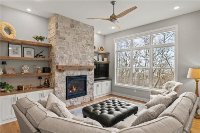 This Johnson Reiland Custom Home in Pete's Hill blends luxury on Boulder Pointe Golf Club in Minnesota - for sale on GolfHomes.com, golf home, golf lot