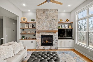This Johnson Reiland Custom Home in Pete's Hill blends luxury on Boulder Pointe Golf Club in Minnesota - for sale on GolfHomes.com, golf home, golf lot