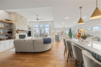 This Johnson Reiland Custom Home in Pete's Hill blends luxury on Boulder Pointe Golf Club in Minnesota - for sale on GolfHomes.com, golf home, golf lot