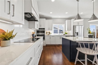 This Johnson Reiland Custom Home in Pete's Hill blends luxury on Boulder Pointe Golf Club in Minnesota - for sale on GolfHomes.com, golf home, golf lot