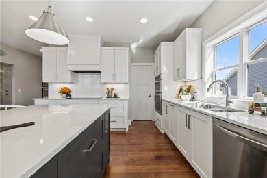 This Johnson Reiland Custom Home in Pete's Hill blends luxury on Boulder Pointe Golf Club in Minnesota - for sale on GolfHomes.com, golf home, golf lot