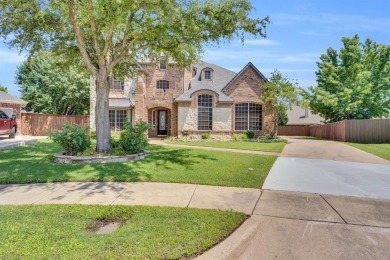Welcome to this stunning home perfectly situated next to the on Mansfield National Golf Club in Texas - for sale on GolfHomes.com, golf home, golf lot