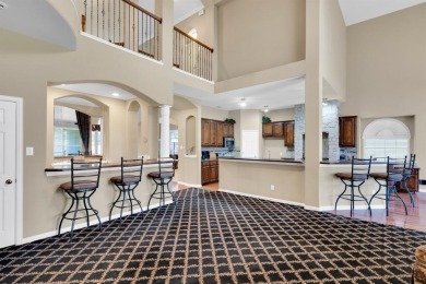 Welcome to this stunning home perfectly situated next to the on Mansfield National Golf Club in Texas - for sale on GolfHomes.com, golf home, golf lot