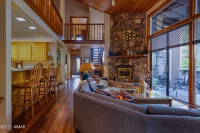 Stunning mountain retreat! This spacious patio home features on Pinetop Lakes Golf and Country Club in Arizona - for sale on GolfHomes.com, golf home, golf lot