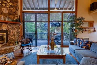 Stunning mountain retreat! This spacious patio home features on Pinetop Lakes Golf and Country Club in Arizona - for sale on GolfHomes.com, golf home, golf lot