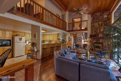 Stunning mountain retreat! This spacious patio home features on Pinetop Lakes Golf and Country Club in Arizona - for sale on GolfHomes.com, golf home, golf lot