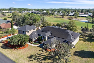 Stunning custom estate set directly on the golf course in the on Sun n Lake Golf and Country Club in Florida - for sale on GolfHomes.com, golf home, golf lot