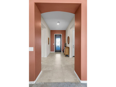 Just one row off the green, so you get all the golf-course on Poston Butte Golf Club in Arizona - for sale on GolfHomes.com, golf home, golf lot