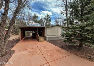 Discover your perfect mountain escape in this immaculate and on Pinetop Lakes Golf and Country Club in Arizona - for sale on GolfHomes.com, golf home, golf lot