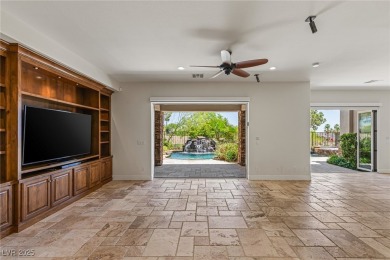 Positioned along the 18th fairway of the Arroyo golf course on Red Rock Country Club in Nevada - for sale on GolfHomes.com, golf home, golf lot