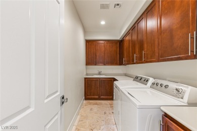 Positioned along the 18th fairway of the Arroyo golf course on Red Rock Country Club in Nevada - for sale on GolfHomes.com, golf home, golf lot