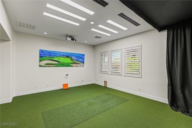 Positioned along the 18th fairway of the Arroyo golf course on Red Rock Country Club in Nevada - for sale on GolfHomes.com, golf home, golf lot