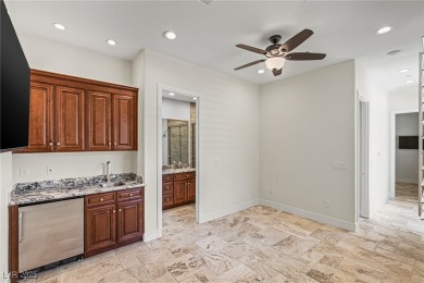 Positioned along the 18th fairway of the Arroyo golf course on Red Rock Country Club in Nevada - for sale on GolfHomes.com, golf home, golf lot