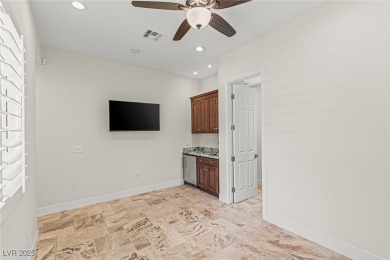 Positioned along the 18th fairway of the Arroyo golf course on Red Rock Country Club in Nevada - for sale on GolfHomes.com, golf home, golf lot