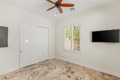 Positioned along the 18th fairway of the Arroyo golf course on Red Rock Country Club in Nevada - for sale on GolfHomes.com, golf home, golf lot