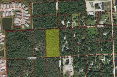 Serene 5-Acre Lot in Naples - Endless Possibilities! Tucked just on The Club At Twin Eagles in Florida - for sale on GolfHomes.com, golf home, golf lot