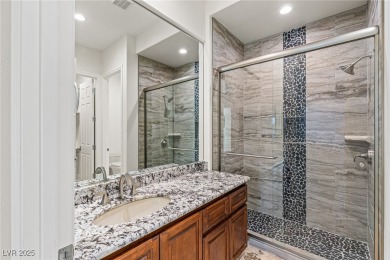 Positioned along the 18th fairway of the Arroyo golf course on Red Rock Country Club in Nevada - for sale on GolfHomes.com, golf home, golf lot